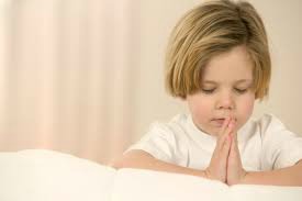 child praying